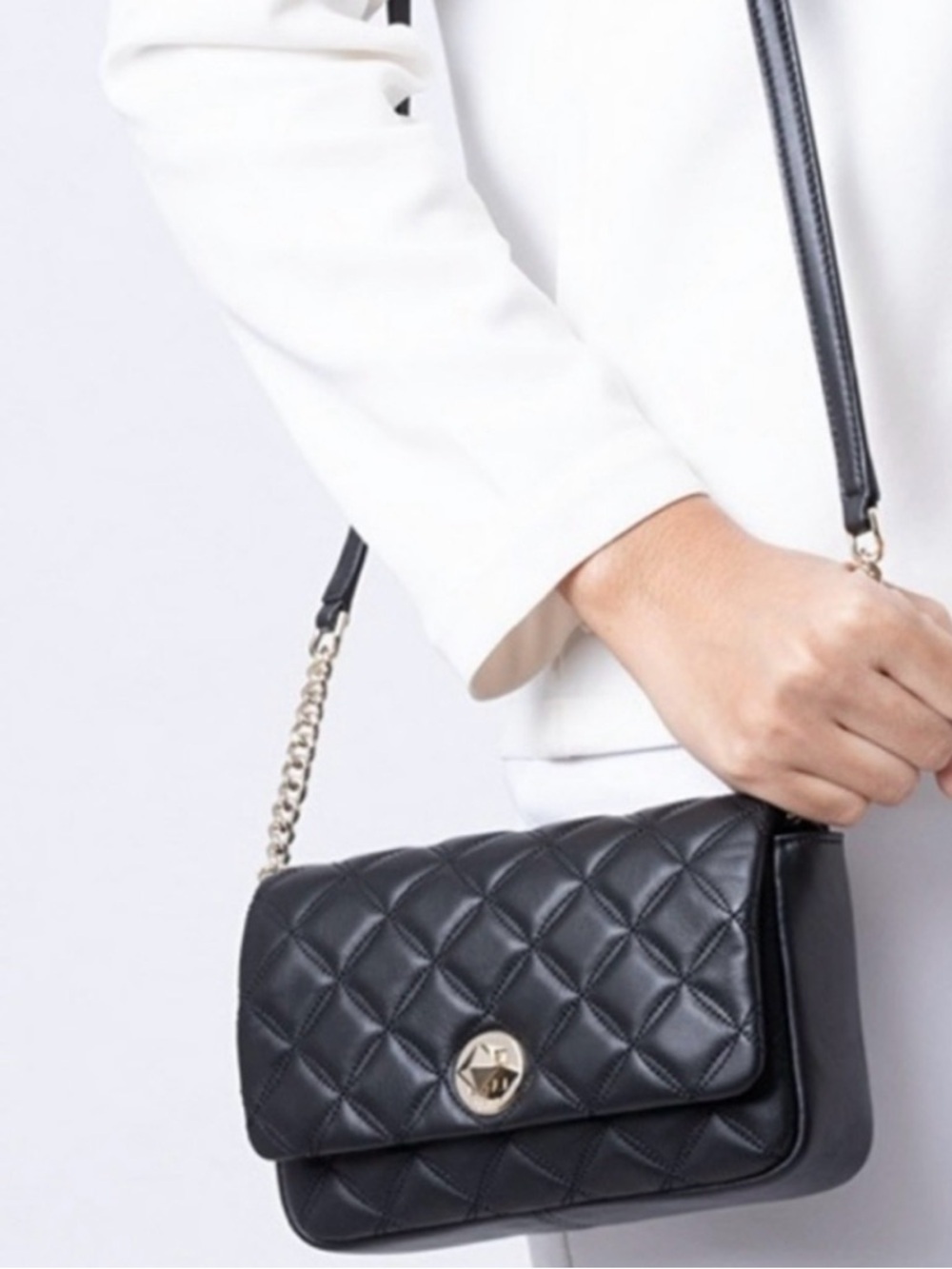 Kate Spade New York Natalia Quilted Crossbody With Turnlock